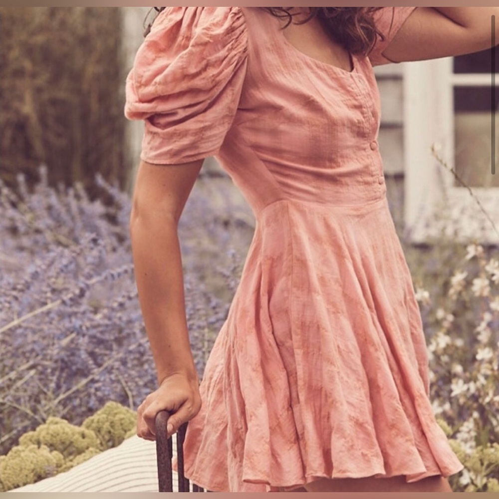 SALE NWOT LoveShackFancy Pink Mini Dress